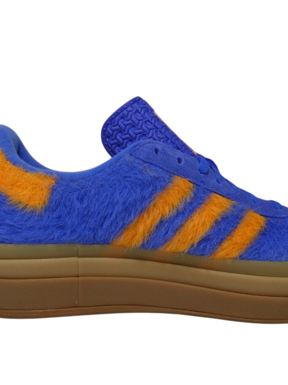Adidas Women’s Gazelle Bold JS3906 Blue Orange Platform Sneakers Size 9 Lace Up - Picture 6 of 11